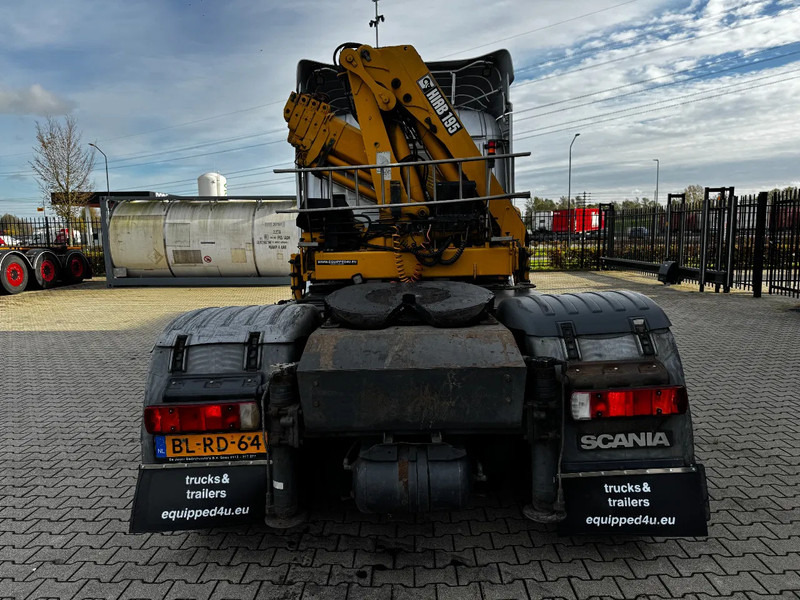 شاحنة كرين Scania P114-340 + HIAB 19-5 crane + remote / Euro-3 / 3 pedals / NL-truck / APK: 12-2025: صورة 13 شاحنة كرين Scania P114-340 + HIAB 19-5 crane + remote / Euro-3 / 3 pedals / NL-truck / APK: 12-2025: صورة 13