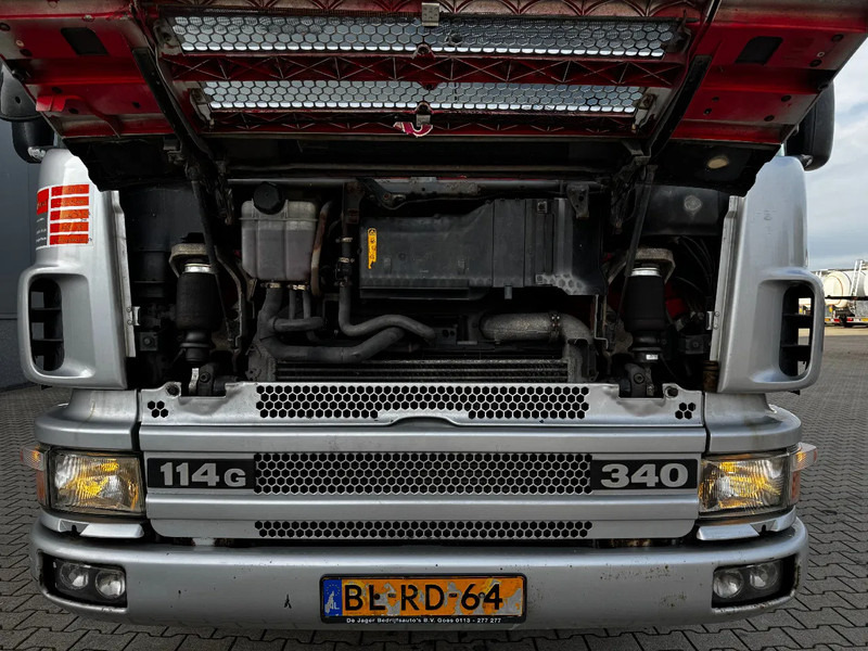 شاحنة كرين Scania P114-340 + HIAB 19-5 crane + remote / Euro-3 / 3 pedals / NL-truck / APK: 12-2025: صورة 10 شاحنة كرين Scania P114-340 + HIAB 19-5 crane + remote / Euro-3 / 3 pedals / NL-truck / APK: 12-2025: صورة 10