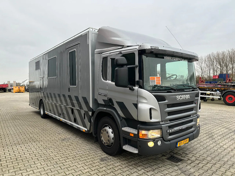 Scania P230 TOP: multifunct. ruimte met airco (camper?), 22kVA generator, hydr. steunpoten, beloopbaar dak, keuken, APK 10-2026 - شاحنة: صورة 3 Scania P230 TOP: multifunct. ruimte met airco (camper?), 22kVA generator, hydr. steunpoten, beloopbaar dak, keuken, APK 10-2026 - شاحنة: صورة 3