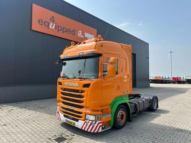 Scania R450 4x2, RETARDER, EURO-6, mega, full air, NL-truck, APK: 02/2026 - وحدة جر: صورة 1 Scania R450 4x2, RETARDER, EURO-6, mega, full air, NL-truck, APK: 02/2026 - وحدة جر: صورة 1