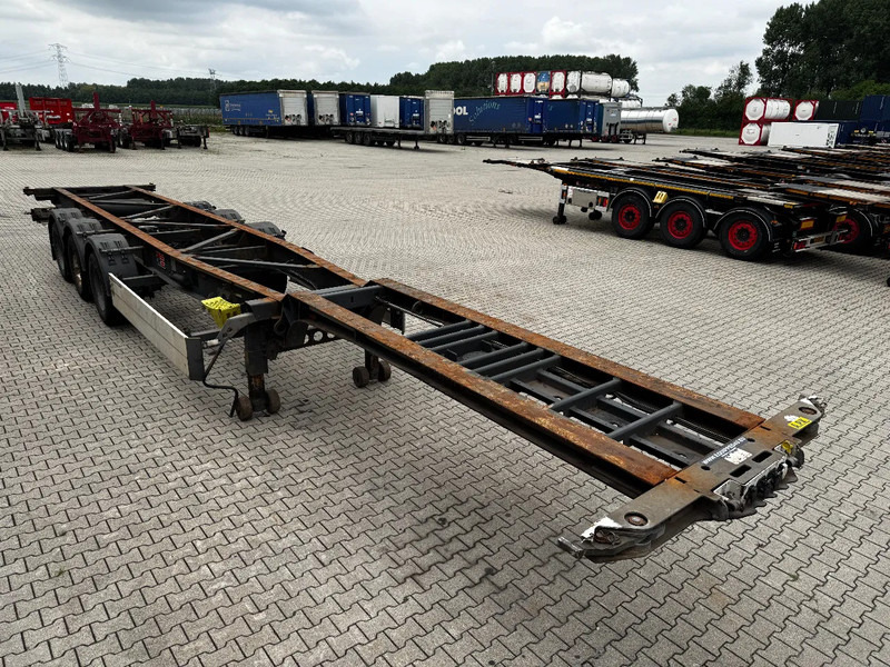 Schmitz Cargobull 45FT HC, Leergewicht: 4.240kg, BPW+Trommel, NL-Chassis - نصف مقطورة لنقل الحاويات: صورة 4 Schmitz Cargobull 45FT HC, Leergewicht: 4.240kg, BPW+Trommel, NL-Chassis - نصف مقطورة لنقل الحاويات: صورة 4