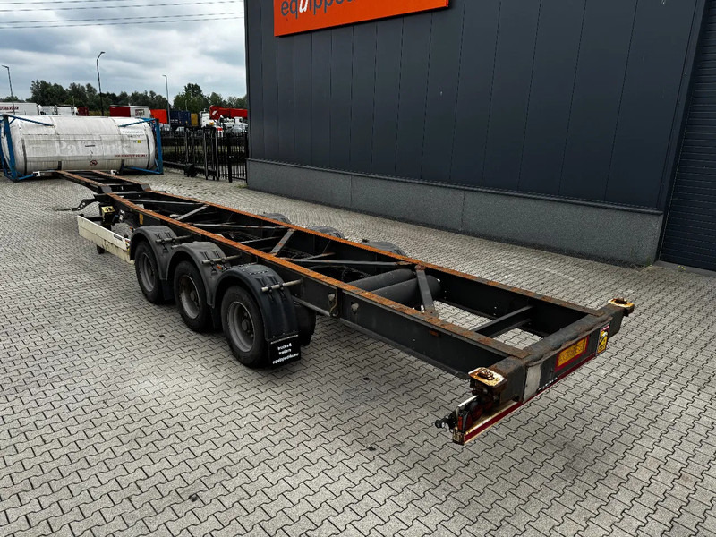 Schmitz Cargobull 45FT HC, Leergewicht: 4.240kg, BPW+Trommel, NL-Chassis - نصف مقطورة لنقل الحاويات: صورة 2 Schmitz Cargobull 45FT HC, Leergewicht: 4.240kg, BPW+Trommel, NL-Chassis - نصف مقطورة لنقل الحاويات: صورة 2