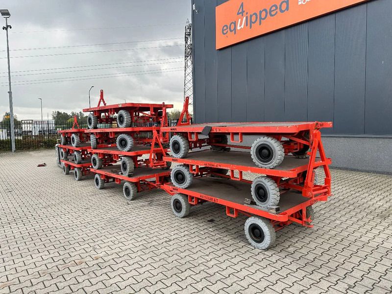 Still + 10x 2016 MAFI double-steered and connectable heavy-duty trailers - مقطورات مسطحة: صورة 3 Still + 10x 2016 MAFI double-steered and connectable heavy-duty trailers - مقطورات مسطحة: صورة 3