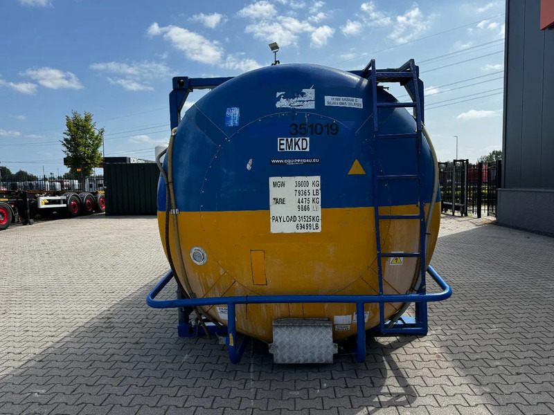 UBH 20FT SWAP 34.570L, 4 baffles / 5 holes / T12 / 5Y-test valid till 07/2026 - صهريج حاوية: صورة 4 UBH 20FT SWAP 34.570L, 4 baffles / 5 holes / T12 / 5Y-test valid till 07/2026 - صهريج حاوية: صورة 4