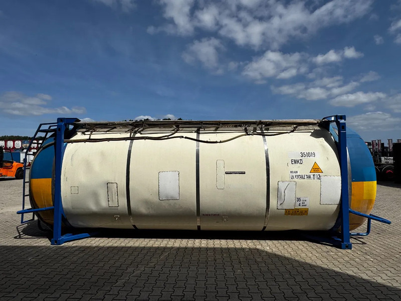 UBH 20FT SWAP 34.570L, 4 baffles / 5 holes / T12 / 5Y-test valid till 07/2026 - صهريج حاوية: صورة 3 UBH 20FT SWAP 34.570L, 4 baffles / 5 holes / T12 / 5Y-test valid till 07/2026 - صهريج حاوية: صورة 3