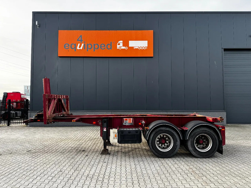 Van Hool 2 AXLE 20FT TIPPING-CHASSIS / TWIN-TIRES / BPW + DISC / ALCOA - نصف مقطورة لنقل الحاويات: صورة 2 Van Hool 2 AXLE 20FT TIPPING-CHASSIS / TWIN-TIRES / BPW + DISC / ALCOA - نصف مقطورة لنقل الحاويات: صورة 2