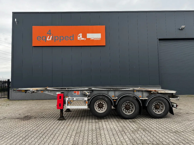 Van Hool 20FT / 20FT SWAP ADR (EX/II, EX/III, FL, OX, AT), BPW, disc brakes, liftaxle, galvanized, ALCOA, NL-Chassis, empty weight 3.300K - نصف مقطورة لنقل الحاويات: صورة 2 Van Hool 20FT / 20FT SWAP ADR (EX/II, EX/III, FL, OX, AT), BPW, disc brakes, liftaxle, galvanized, ALCOA, NL-Chassis, empty weight 3.300K - نصف مقطورة لنقل الحاويات: صورة 2
