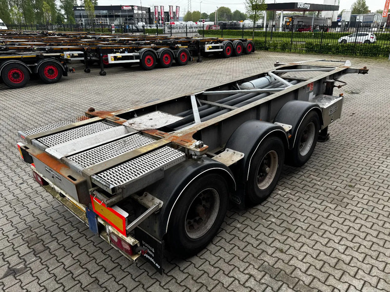 Van Hool 20FT / 20FT SWAP ADR (EX/II, EX/III, FL, OX, AT), BPW, disc brakes, liftaxle, galvanized, ALCOA, NL-Chassis, empty weight 3.300K - نصف مقطورة لنقل الحاويات: صورة 4 Van Hool 20FT / 20FT SWAP ADR (EX/II, EX/III, FL, OX, AT), BPW, disc brakes, liftaxle, galvanized, ALCOA, NL-Chassis, empty weight 3.300K - نصف مقطورة لنقل الحاويات: صورة 4