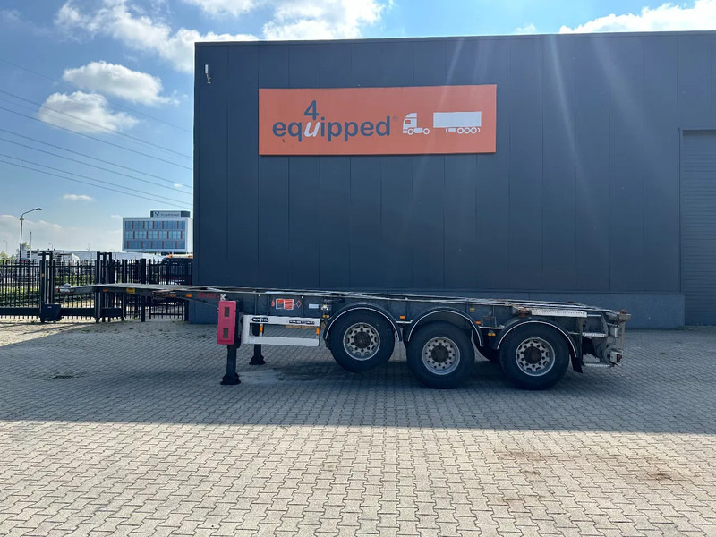 Van Hool 20FT/30FT, ADR (EX/II, EX/III, FL, OX, AT), BPW + drum, ALCOA, galvanized, liftaxle, NL-Chassis - نصف مقطورة لنقل الحاويات: صورة 2 Van Hool 20FT/30FT, ADR (EX/II, EX/III, FL, OX, AT), BPW + drum, ALCOA, galvanized, liftaxle, NL-Chassis - نصف مقطورة لنقل الحاويات: صورة 2