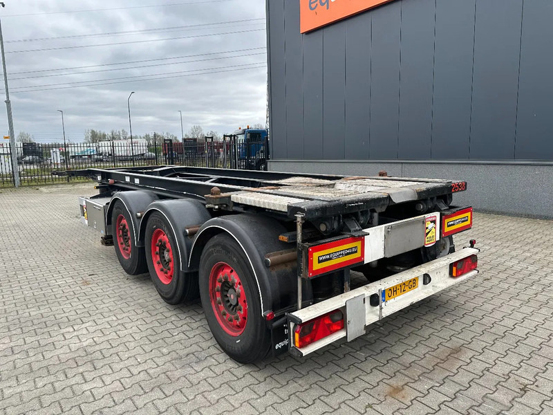 Van Hool 20FT Tipping-chassis, ADR (EX/II, EX/III, FL, AT, OX), SAF, 2 liftaxles - نصف مقطورة لنقل الحاويات: صورة 4 Van Hool 20FT Tipping-chassis, ADR (EX/II, EX/III, FL, AT, OX), SAF, 2 liftaxles - نصف مقطورة لنقل الحاويات: صورة 4