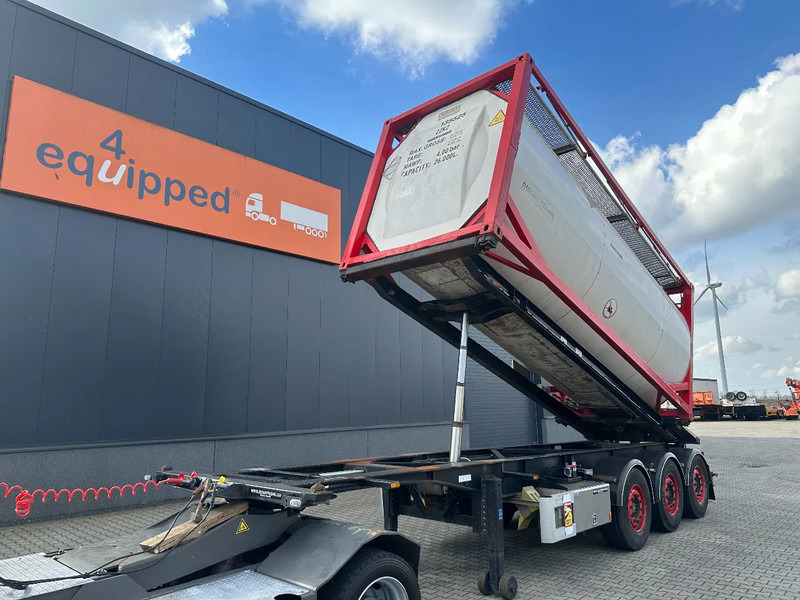Van Hool 20FT Tipping-chassis, ADR (EX/II, EX/III, FL, AT), SAF, 2 liftaxles, APK/ADR: 06-2025 - نصف مقطورة لنقل الحاويات: صورة 1 Van Hool 20FT Tipping-chassis, ADR (EX/II, EX/III, FL, AT), SAF, 2 liftaxles, APK/ADR: 06-2025 - نصف مقطورة لنقل الحاويات: صورة 1