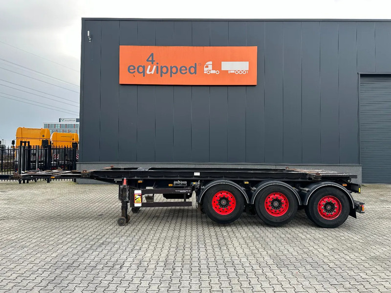 Van Hool 20FT Tipping-chassis, ADR (EX/II, EX/III, FL, AT), SAF + DISC, 2 liftaxles - نصف مقطورة لنقل الحاويات: صورة 4 Van Hool 20FT Tipping-chassis, ADR (EX/II, EX/III, FL, AT), SAF + DISC, 2 liftaxles - نصف مقطورة لنقل الحاويات: صورة 4