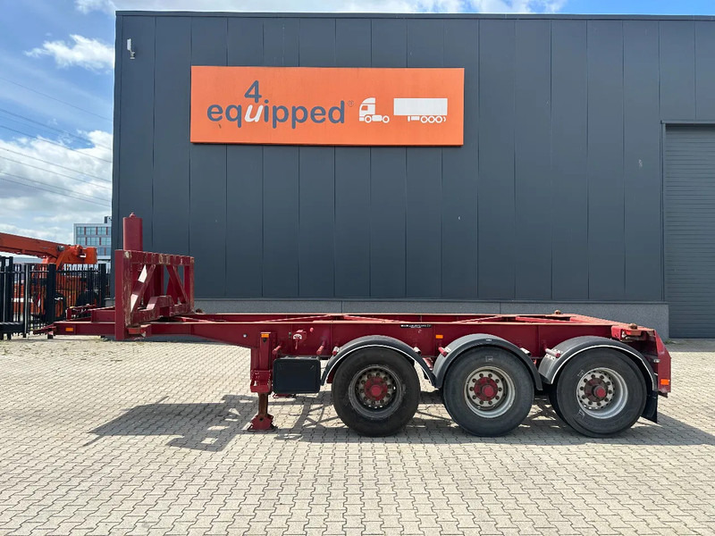 Van Hool 3 AXLE 20FT KIEP-CHASSIS, BPW + TROMMELREMMEN - نصف مقطورة لنقل الحاويات: صورة 2 Van Hool 3 AXLE 20FT KIEP-CHASSIS, BPW + TROMMELREMMEN - نصف مقطورة لنقل الحاويات: صورة 2