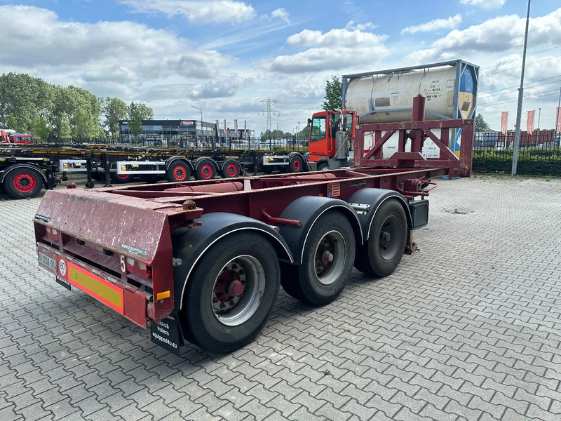 Van Hool 3 AXLE 20FT KIEP-CHASSIS, BPW + TROMMELREMMEN - نصف مقطورة لنقل الحاويات: صورة 4 Van Hool 3 AXLE 20FT KIEP-CHASSIS, BPW + TROMMELREMMEN - نصف مقطورة لنقل الحاويات: صورة 4