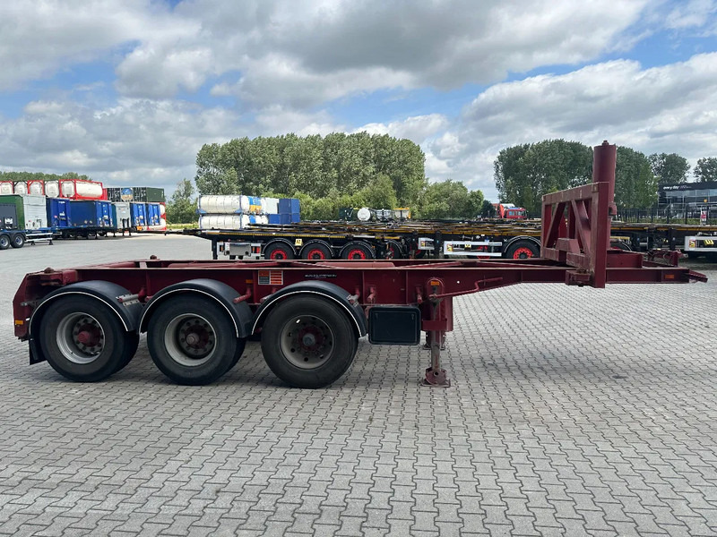 Van Hool 3 AXLE 20FT KIEP-CHASSIS, BPW + TROMMELREMMEN - نصف مقطورة لنقل الحاويات: صورة 3 Van Hool 3 AXLE 20FT KIEP-CHASSIS, BPW + TROMMELREMMEN - نصف مقطورة لنقل الحاويات: صورة 3