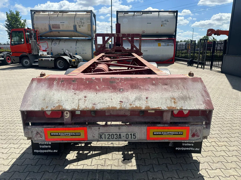 Van Hool 3 AXLE 20FT TIPPING-CHASSIS, BPW + DRUMBRAKES - نصف مقطورة لنقل الحاويات: صورة 4 Van Hool 3 AXLE 20FT TIPPING-CHASSIS, BPW + DRUMBRAKES - نصف مقطورة لنقل الحاويات: صورة 4