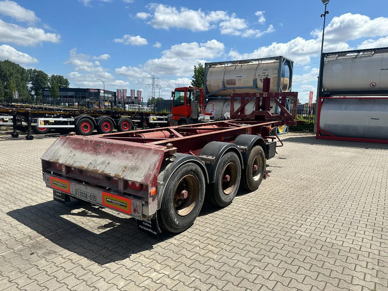 Van Hool 3 AXLE 20FT TIPPING-CHASSIS, BPW + DRUMBRAKES - نصف مقطورة لنقل الحاويات: صورة 3 Van Hool 3 AXLE 20FT TIPPING-CHASSIS, BPW + DRUMBRAKES - نصف مقطورة لنقل الحاويات: صورة 3