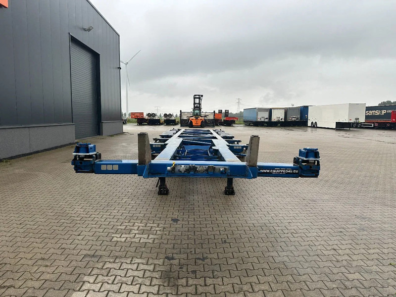 Van Hool 40FT HC-chassis, DISCBRAKES, liftaxle, extendable - نصف مقطورة لنقل الحاويات: صورة 5 Van Hool 40FT HC-chassis, DISCBRAKES, liftaxle, extendable - نصف مقطورة لنقل الحاويات: صورة 5