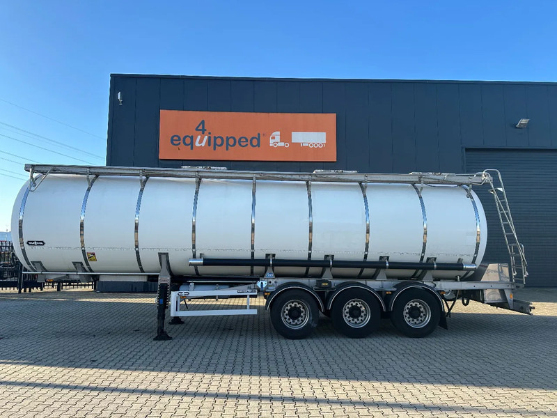 Van Hool LEBENSMITTEL / 39.000L / 3-KAMMER / INOX / NL-Auflieger / APK: 05/2026 - نصف مقطورة صهريج: صورة 2 Van Hool LEBENSMITTEL / 39.000L / 3-KAMMER / INOX / NL-Auflieger / APK: 05/2026 - نصف مقطورة صهريج: صورة 2