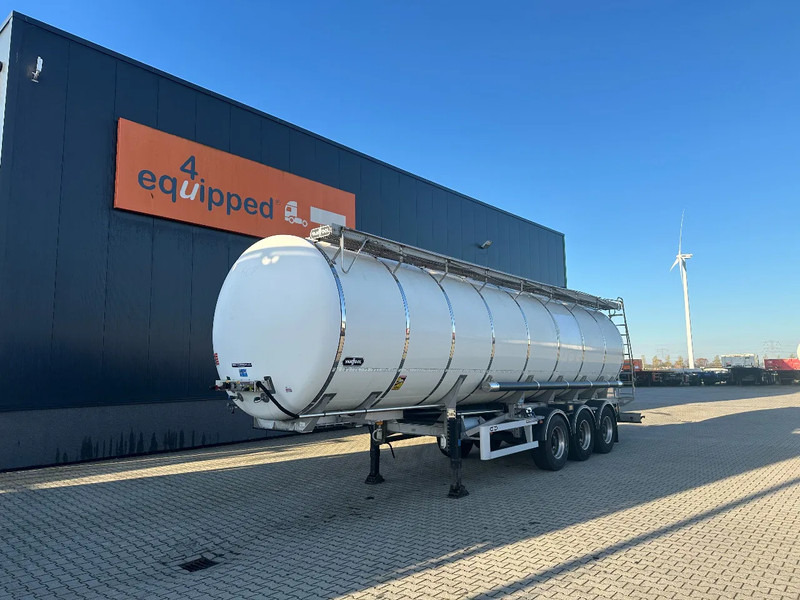 Van Hool LEBENSMITTEL / 39.000L / 3-KAMMER / INOX / NL-Auflieger / APK: 05/2026 - نصف مقطورة صهريج: صورة 1 Van Hool LEBENSMITTEL / 39.000L / 3-KAMMER / INOX / NL-Auflieger / APK: 05/2026 - نصف مقطورة صهريج: صورة 1