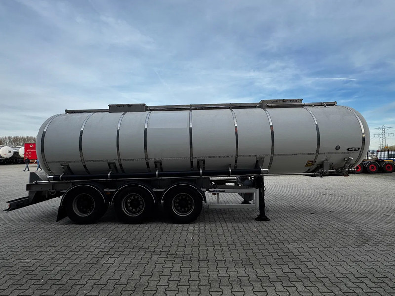Van Hool LEBENSMITTEL / RVS Rahmen / Leergewicht: 5.860kg / 29.500L / 1-Kammer+ 1 Schwallwand / Scheibebremse / NL / APK 02-2026 - نصف مقطورة صهريج: صورة 3 Van Hool LEBENSMITTEL / RVS Rahmen / Leergewicht: 5.860kg / 29.500L / 1-Kammer+ 1 Schwallwand / Scheibebremse / NL / APK 02-2026 - نصف مقطورة صهريج: صورة 3