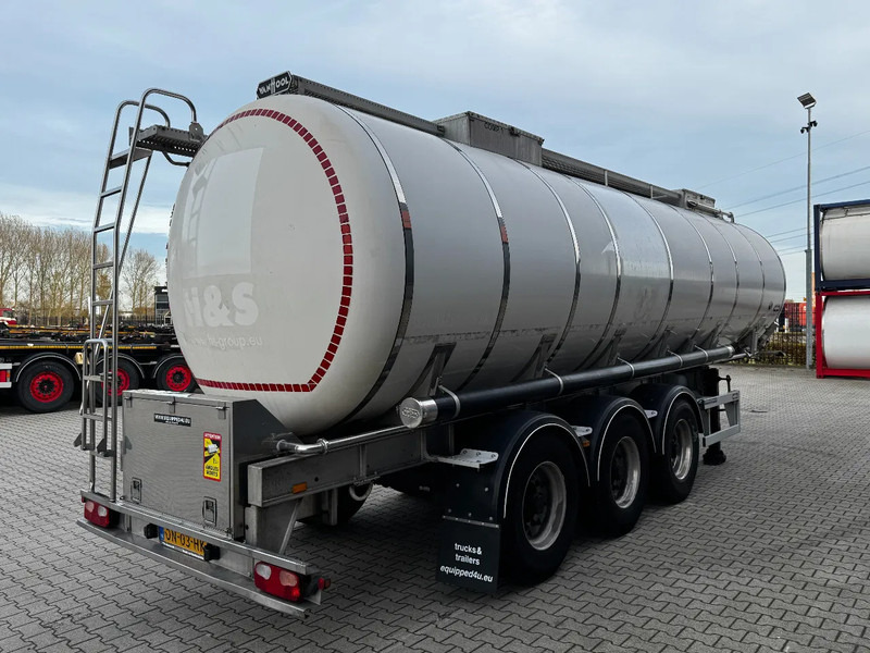 Van Hool LEVENSMIDDEL / RVS Rahmen / Leergewicht: 5.860kg / 29.500L / 1-Kammer+ 1 Schwallwand / Scheibebremse / NL / APK 03-2026 - نصف مقطورة صهريج: صورة 3 Van Hool LEVENSMIDDEL / RVS Rahmen / Leergewicht: 5.860kg / 29.500L / 1-Kammer+ 1 Schwallwand / Scheibebremse / NL / APK 03-2026 - نصف مقطورة صهريج: صورة 3