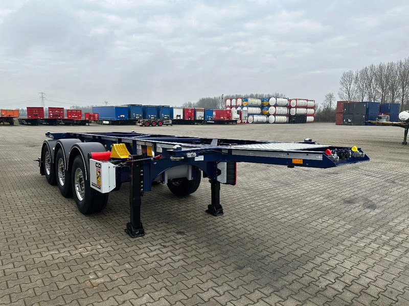 Van Hool NEW / DIRECT AVAILABLE 20FT / 20FT SWAP ADR-CHASSIS, DISCBRAKES, 3x available, ALU WHEELS - نصف مقطورة لنقل الحاويات: صورة 3 Van Hool NEW / DIRECT AVAILABLE 20FT / 20FT SWAP ADR-CHASSIS, DISCBRAKES, 3x available, ALU WHEELS - نصف مقطورة لنقل الحاويات: صورة 3