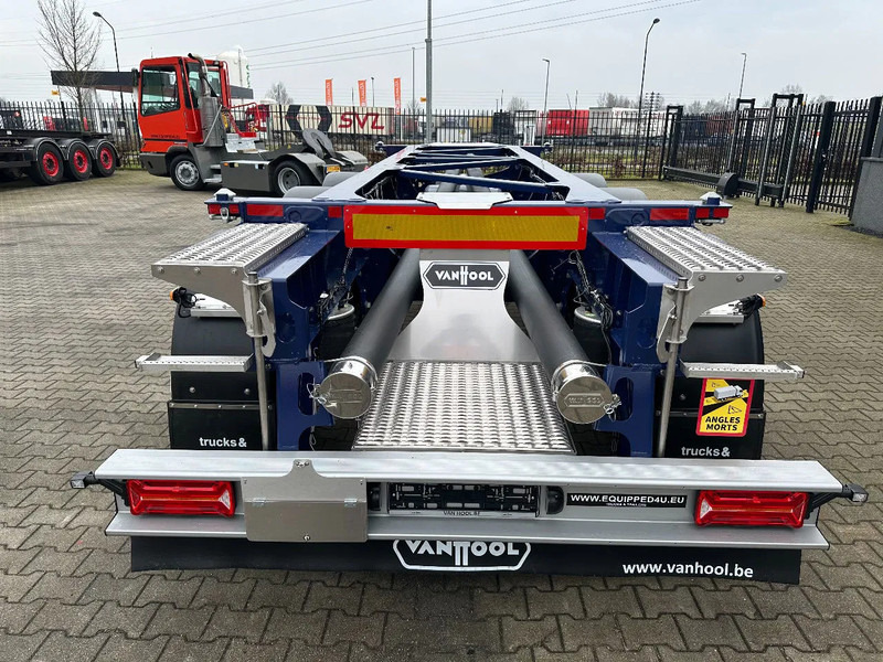 Van Hool NEW / DIRECT AVAILABLE 20FT / 20FT SWAP ADR-CHASSIS, DISCBRAKES, 3x available, ALU WHEELS - نصف مقطورة لنقل الحاويات: صورة 4 Van Hool NEW / DIRECT AVAILABLE 20FT / 20FT SWAP ADR-CHASSIS, DISCBRAKES, 3x available, ALU WHEELS - نصف مقطورة لنقل الحاويات: صورة 4