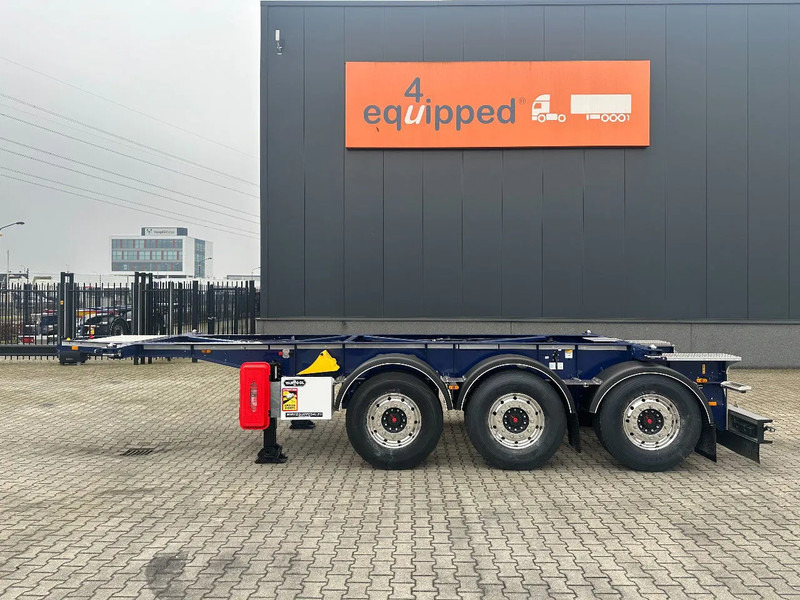 Van Hool NEW / DIRECT AVAILABLE 20FT ADR-CHASSIS, EMPTY WEIGHT: 3.300KG, DISCBRAKES, 3x available, ALU WHEELS - نصف مقطورة لنقل الحاويات: صورة 2 Van Hool NEW / DIRECT AVAILABLE 20FT ADR-CHASSIS, EMPTY WEIGHT: 3.300KG, DISCBRAKES, 3x available, ALU WHEELS - نصف مقطورة لنقل الحاويات: صورة 2
