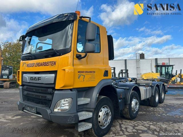 DAF CF 450/Abrollkipper HYVA 30-67-S 30TON/Lenkachse - شاحنة ذات خطاف: صورة 2 DAF CF 450/Abrollkipper HYVA 30-67-S 30TON/Lenkachse - شاحنة ذات خطاف: صورة 2