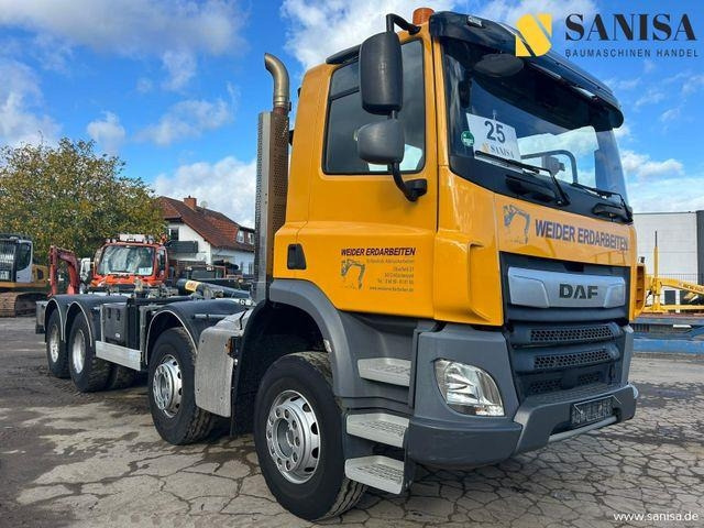 DAF CF 450/Abrollkipper HYVA 30-67-S 30TON/Lenkachse - شاحنة ذات خطاف: صورة 2 DAF CF 450/Abrollkipper HYVA 30-67-S 30TON/Lenkachse - شاحنة ذات خطاف: صورة 2