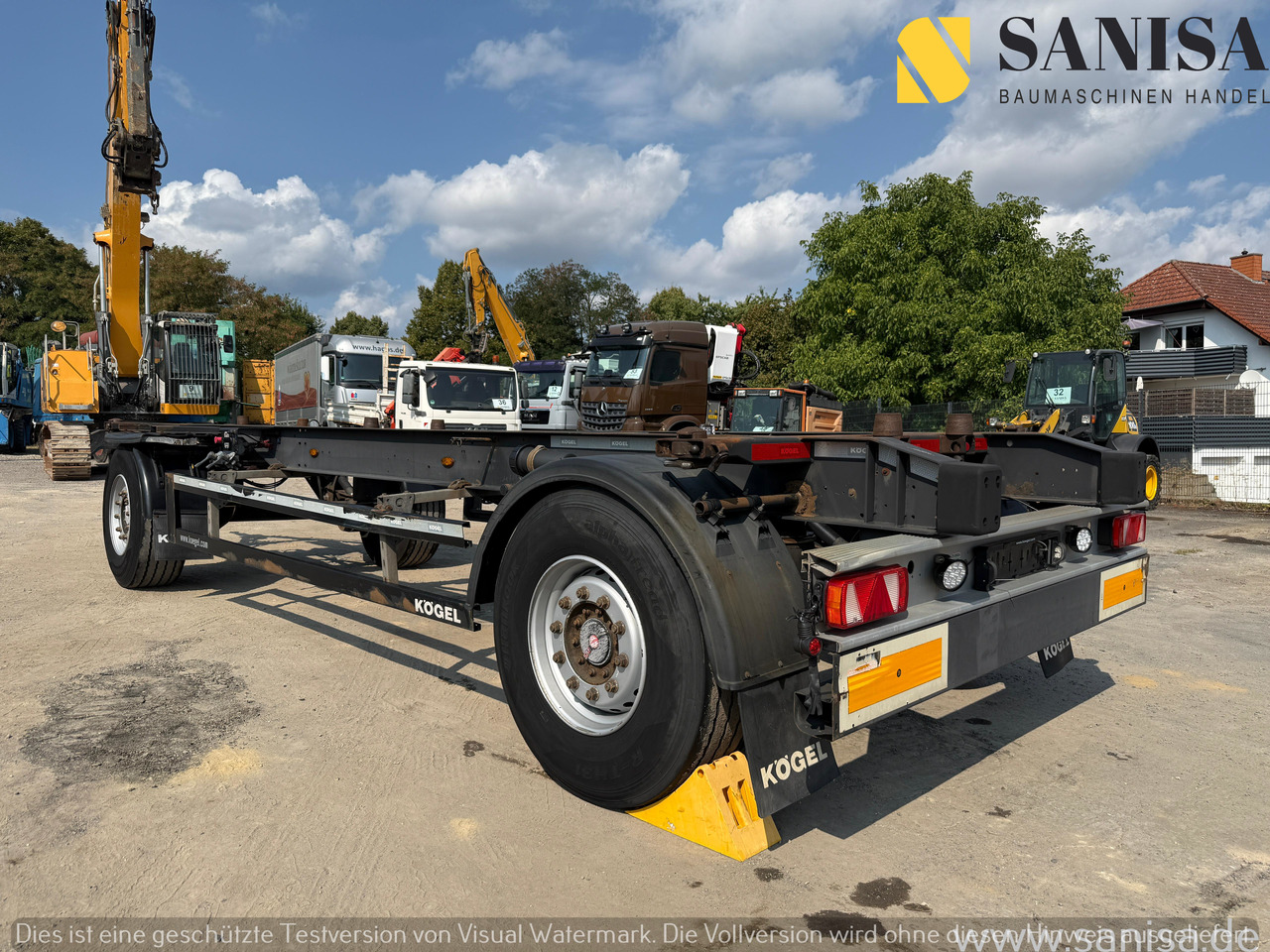 KÖGEL AW18/Wechselfahrgestell/BDF/Pneumatik - مقطورة هيكل: صورة 3 KÖGEL AW18/Wechselfahrgestell/BDF/Pneumatik - مقطورة هيكل: صورة 3