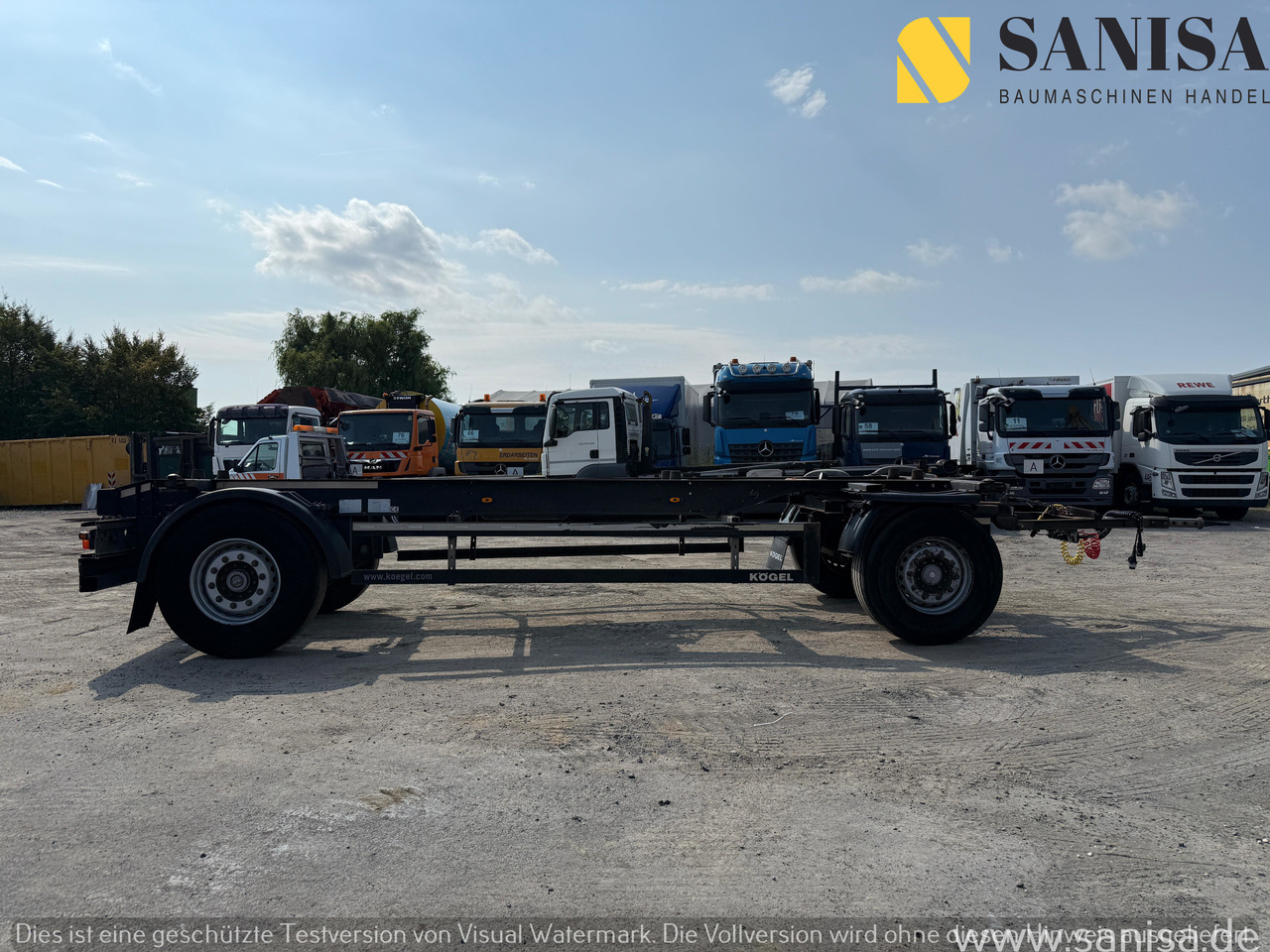 KÖGEL AW18/Wechselfahrgestell/BDF/Pneumatik - مقطورة هيكل: صورة 5 KÖGEL AW18/Wechselfahrgestell/BDF/Pneumatik - مقطورة هيكل: صورة 5