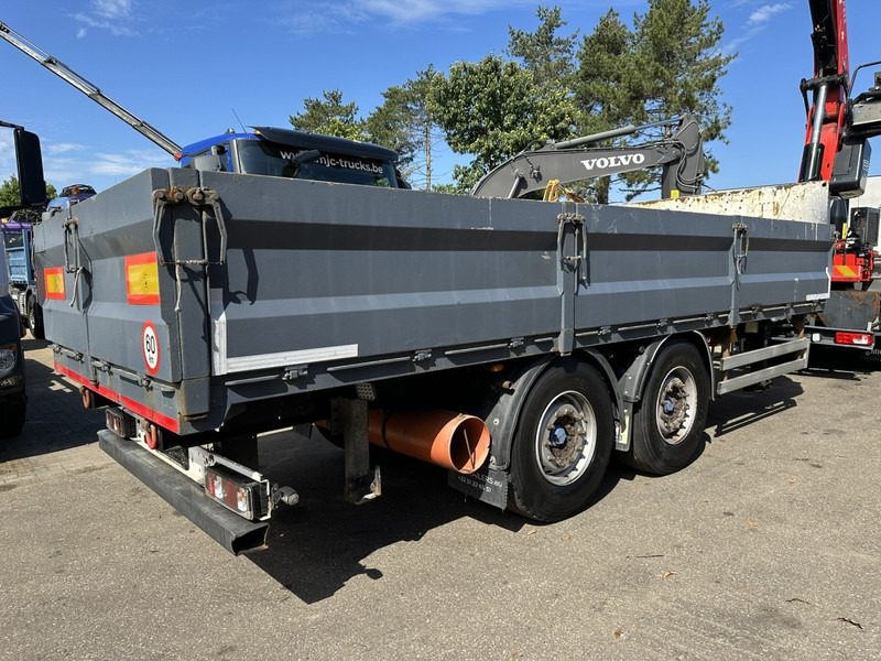 A&D ZA 18 2-AS AANHANGER - 6m50 - GROTE WIELEN - BELGISCHE PAPIEREN - LUCHTVERING / AIR SUSPENSION - مقطورات مسطحة: صورة 2 A&D ZA 18 2-AS AANHANGER - 6m50 - GROTE WIELEN - BELGISCHE PAPIEREN - LUCHTVERING / AIR SUSPENSION - مقطورات مسطحة: صورة 2