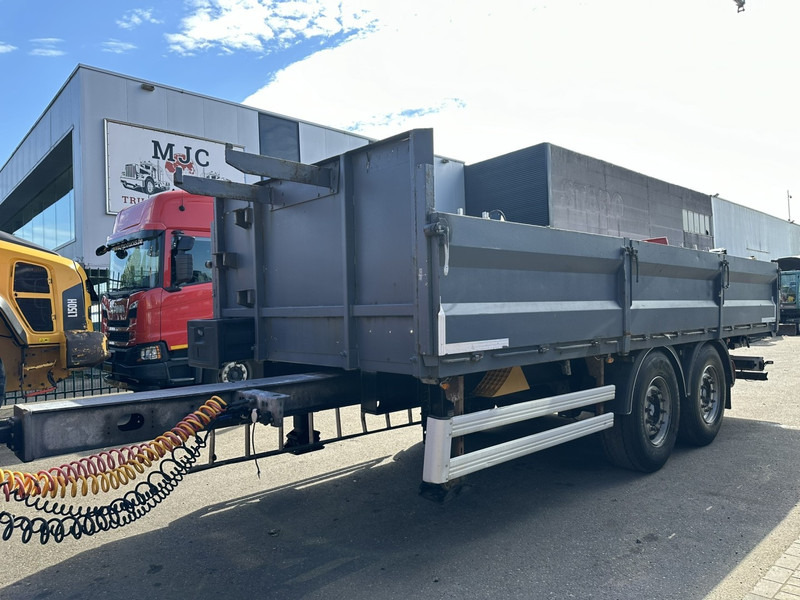 A&D ZA 18 2-AS AANHANGER - 6m50 - GROTE WIELEN - BELGISCHE PAPIEREN - LUCHTVERING / AIR SUSPENSION - مقطورات مسطحة: صورة 4 A&D ZA 18 2-AS AANHANGER - 6m50 - GROTE WIELEN - BELGISCHE PAPIEREN - LUCHTVERING / AIR SUSPENSION - مقطورات مسطحة: صورة 4