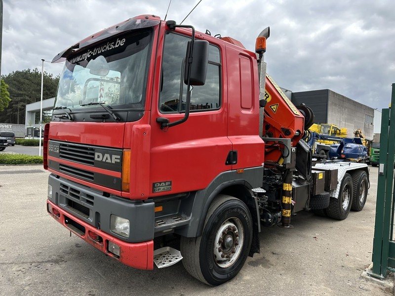 DAF 85 CF 430 6x4 CRANE PK 32.000 F (7x) + WINCH - EURO 2 - MANUAL ZF - HUB REDUCTION / STEEL SPRING - BE TRUCK - شاحنة كرين: صورة 3 DAF 85 CF 430 6x4 CRANE PK 32.000 F (7x) + WINCH - EURO 2 - MANUAL ZF - HUB REDUCTION / STEEL SPRING - BE TRUCK - شاحنة كرين: صورة 3