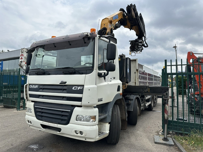 DAF CF 85.360 8x2 + CRANE (25m!) EFFER 305 6S + JIB 4S + ROTATOR - PLATORM 7m60 - LIFT + STEERING AXLE - EURO 5 - BE - شاحنة كرين: صورة 4 DAF CF 85.360 8x2 + CRANE (25m!) EFFER 305 6S + JIB 4S + ROTATOR - PLATORM 7m60 - LIFT + STEERING AXLE - EURO 5 - BE - شاحنة كرين: صورة 4