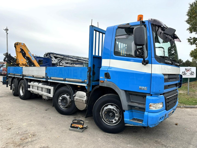 DAF CF 85.360 8x2 PLATFORM 7m35 + CRANE EFFER 165-3S + RADIO - MANUAL GEARBOX ZF - EURO 5 - BE TRUCK - شاحنة كرين: صورة 2 DAF CF 85.360 8x2 PLATFORM 7m35 + CRANE EFFER 165-3S + RADIO - MANUAL GEARBOX ZF - EURO 5 - BE TRUCK - شاحنة كرين: صورة 2