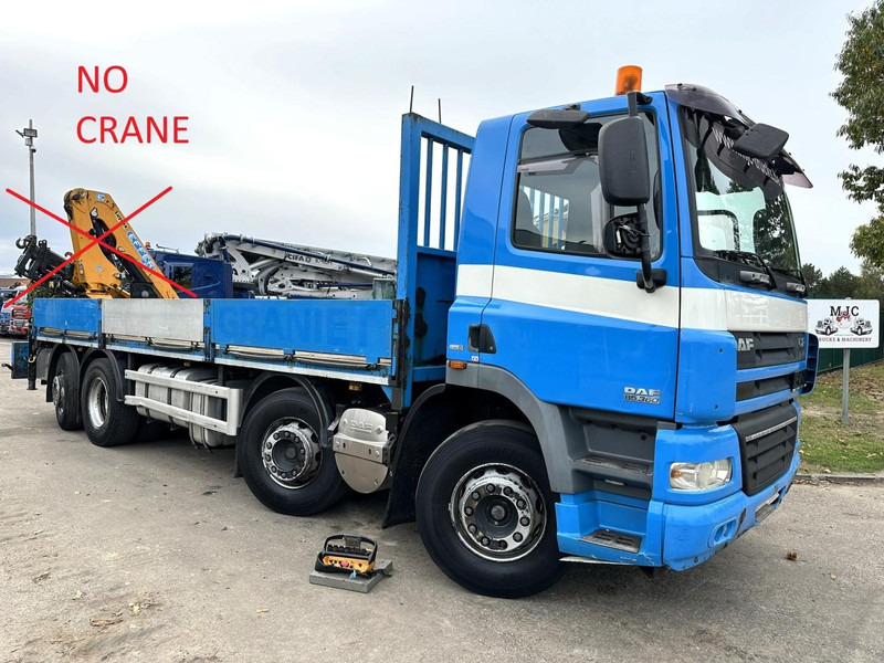DAF CF 85.360 8x2 (no crane!) - MANUAL GEARBOX ZF - EURO 5 - BE TRUCK - شاحنات مسطحة: صورة 1 DAF CF 85.360 8x2 (no crane!) - MANUAL GEARBOX ZF - EURO 5 - BE TRUCK - شاحنات مسطحة: صورة 1