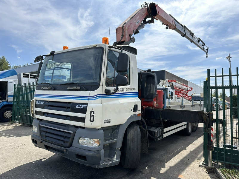 DAF CF 85.410 6X2 + KRAN FASSI F360XP 5x - RETARDER - EURO 5 - LIFT + STEERING AXLE - PLATFORM 7m45 - TUV 05/2026 - شاحنات مسطحة, شاحنة كرين: صورة 3 DAF CF 85.410 6X2 + KRAN FASSI F360XP 5x - RETARDER - EURO 5 - LIFT + STEERING AXLE - PLATFORM 7m45 - TUV 05/2026 - شاحنات مسطحة, شاحنة كرين: صورة 3