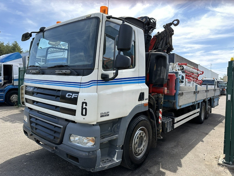 DAF CF 85.410 6X2 + KRAN FASSI F360XP 5x - RETARDER - EURO 5 - LIFT + STEERING AXLE - PLATFORM 7m45 - TUV 05/2026 - شاحنات مسطحة, شاحنة كرين: صورة 4 DAF CF 85.410 6X2 + KRAN FASSI F360XP 5x - RETARDER - EURO 5 - LIFT + STEERING AXLE - PLATFORM 7m45 - TUV 05/2026 - شاحنات مسطحة, شاحنة كرين: صورة 4