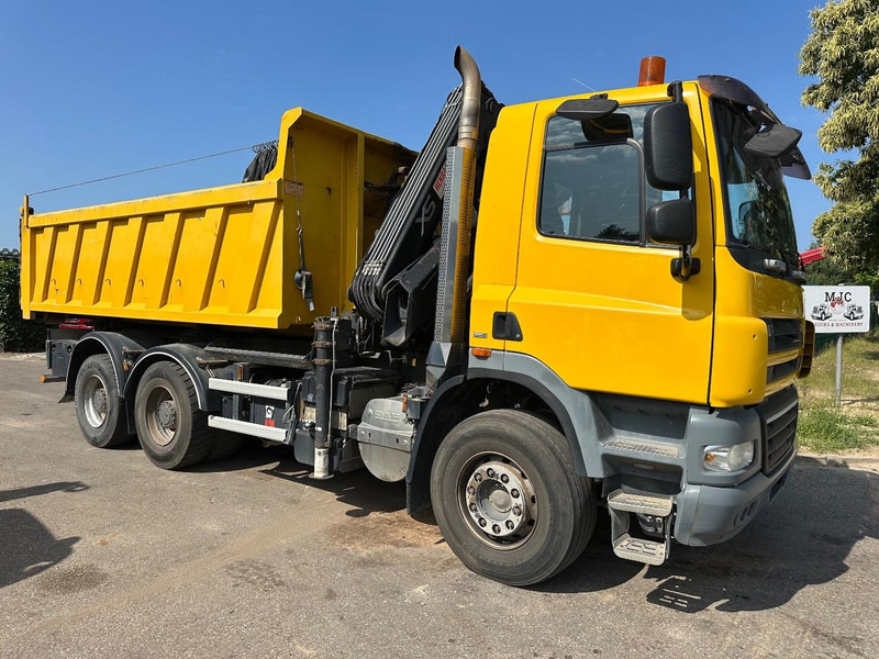DAF CF 85.410 6X4 21T HOOKLIFT + CRANE HIAB 166-3 HIPRO + ROTATOR - 5/6F - RETARDER - TÜV 10/2025 - EURO 5 - BE TRUCK - شاحنة ذات خطاف, شاحنة كرين: صورة 2 DAF CF 85.410 6X4 21T HOOKLIFT + CRANE HIAB 166-3 HIPRO + ROTATOR - 5/6F - RETARDER - TÜV 10/2025 - EURO 5 - BE TRUCK - شاحنة ذات خطاف, شاحنة كرين: صورة 2
