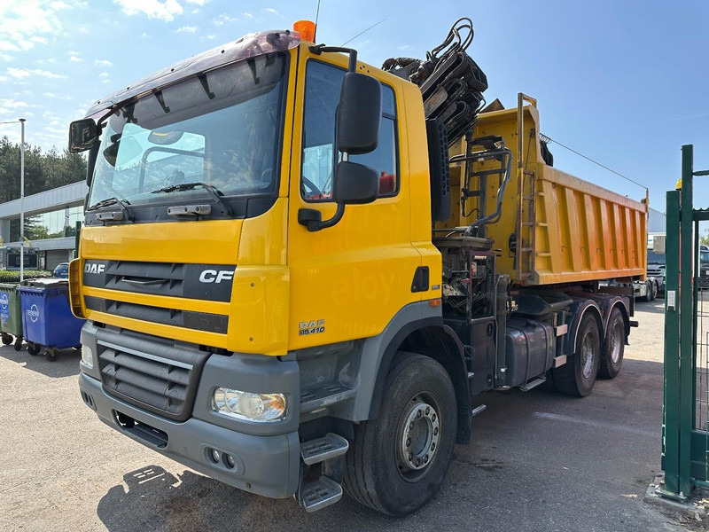 DAF CF 85.410 6X4 21T HOOKLIFT + CRANE HIAB 166-3 HIPRO + ROTATOR - 5/6F - RETARDER - TÜV 10/2025 - EURO 5 - BE TRUCK - شاحنة ذات خطاف, شاحنة كرين: صورة 5 DAF CF 85.410 6X4 21T HOOKLIFT + CRANE HIAB 166-3 HIPRO + ROTATOR - 5/6F - RETARDER - TÜV 10/2025 - EURO 5 - BE TRUCK - شاحنة ذات خطاف, شاحنة كرين: صورة 5