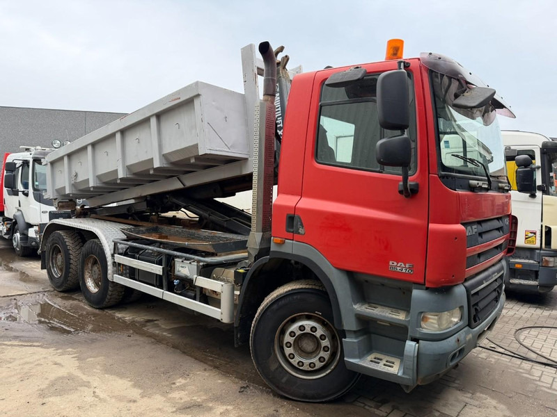 DAF CF 85.410 6x4 HOOKLIFT HIAB MULTILIFT - MANUAL ZF - EURO 4 - STEEL SPRING / BLATT / LAMES - BIG AXLES / HUB REDUCTION - BE TRUCK - شاحنة ذات خطاف: صورة 1 DAF CF 85.410 6x4 HOOKLIFT HIAB MULTILIFT - MANUAL ZF - EURO 4 - STEEL SPRING / BLATT / LAMES - BIG AXLES / HUB REDUCTION - BE TRUCK - شاحنة ذات خطاف: صورة 1