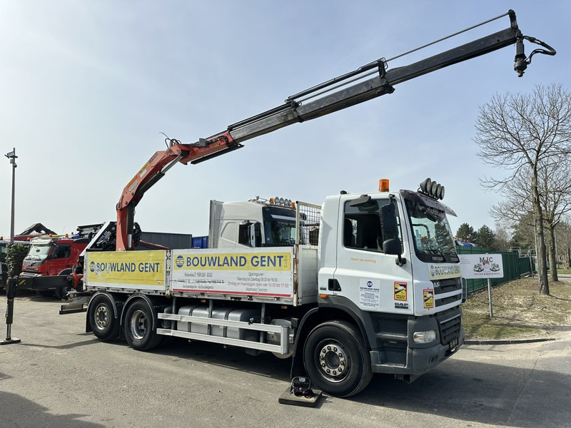 DAF CF 85.460 6x2 LIFT+LENK ACHSE + KRAN PALFINGER PK 18500 (3x) + RADIO + ROTATOR - EURO 5 - AS TRONIC - BE TRUCK - شاحنات مسطحة, شاحنة كرين: صورة 2 DAF CF 85.460 6x2 LIFT+LENK ACHSE + KRAN PALFINGER PK 18500 (3x) + RADIO + ROTATOR - EURO 5 - AS TRONIC - BE TRUCK - شاحنات مسطحة, شاحنة كرين: صورة 2