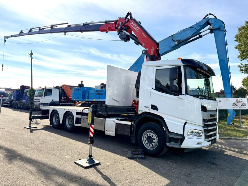 DAF XD 450 6x4 PRITSCHE + (24m) KRAN FASSI F345 8x + WINCH - 35.000km - *TOP CONDITION* - BE TRUCK - شاحنات مسطحة, شاحنة كرين: صورة 2 DAF XD 450 6x4 PRITSCHE + (24m) KRAN FASSI F345 8x + WINCH - 35.000km - *TOP CONDITION* - BE TRUCK - شاحنات مسطحة, شاحنة كرين: صورة 2