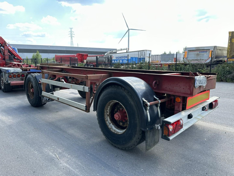 DEOM - SCHMIT R202P 2-AS CONTAINER TRANSPORT - BPW - GOEDE BANDEN - LUCHTVERING - BELGISCHE PAPIEREN - مقطورة نقل الحاويات: صورة 4 DEOM - SCHMIT R202P 2-AS CONTAINER TRANSPORT - BPW - GOEDE BANDEN - LUCHTVERING - BELGISCHE PAPIEREN - مقطورة نقل الحاويات: صورة 4