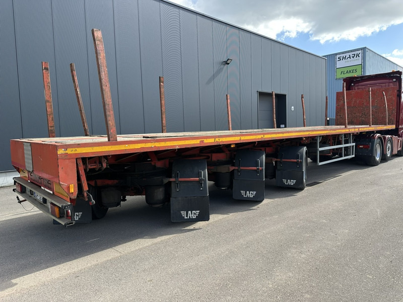 Faymonville T5AZG 48T - 28m! TELEMAX / TELETRAILER - 3 HYDR STEERING AXLES - BPW - BELGIAN REGISTRATION - نصف مقطورة مسطحة: صورة 5 Faymonville T5AZG 48T - 28m! TELEMAX / TELETRAILER - 3 HYDR STEERING AXLES - BPW - BELGIAN REGISTRATION - نصف مقطورة مسطحة: صورة 5