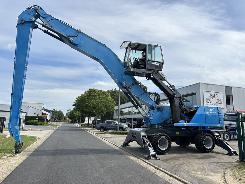 Fuchs TEREX MHL 360 OVERSLAGKRAAN / MATERIAL HANDLER / UMSCHLAGBAGGER - TOP ZUSTAND - حفارة دولاب: صورة 4 Fuchs TEREX MHL 360 OVERSLAGKRAAN / MATERIAL HANDLER / UMSCHLAGBAGGER - TOP ZUSTAND - حفارة دولاب: صورة 4