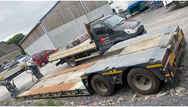 Kässbohrer LB2 48T - LOWBED - TIEFBETT / REMOVABLE NECK - ABNEHMBARE SCHWANENHALS - HYDR STEERING AXLES / LENKACHSEN - BPW - عربة منخفضة مسطحة نصف مقطورة: صورة 4 Kässbohrer LB2 48T - LOWBED - TIEFBETT / REMOVABLE NECK - ABNEHMBARE SCHWANENHALS - HYDR STEERING AXLES / LENKACHSEN - BPW - عربة منخفضة مسطحة نصف مقطورة: صورة 4